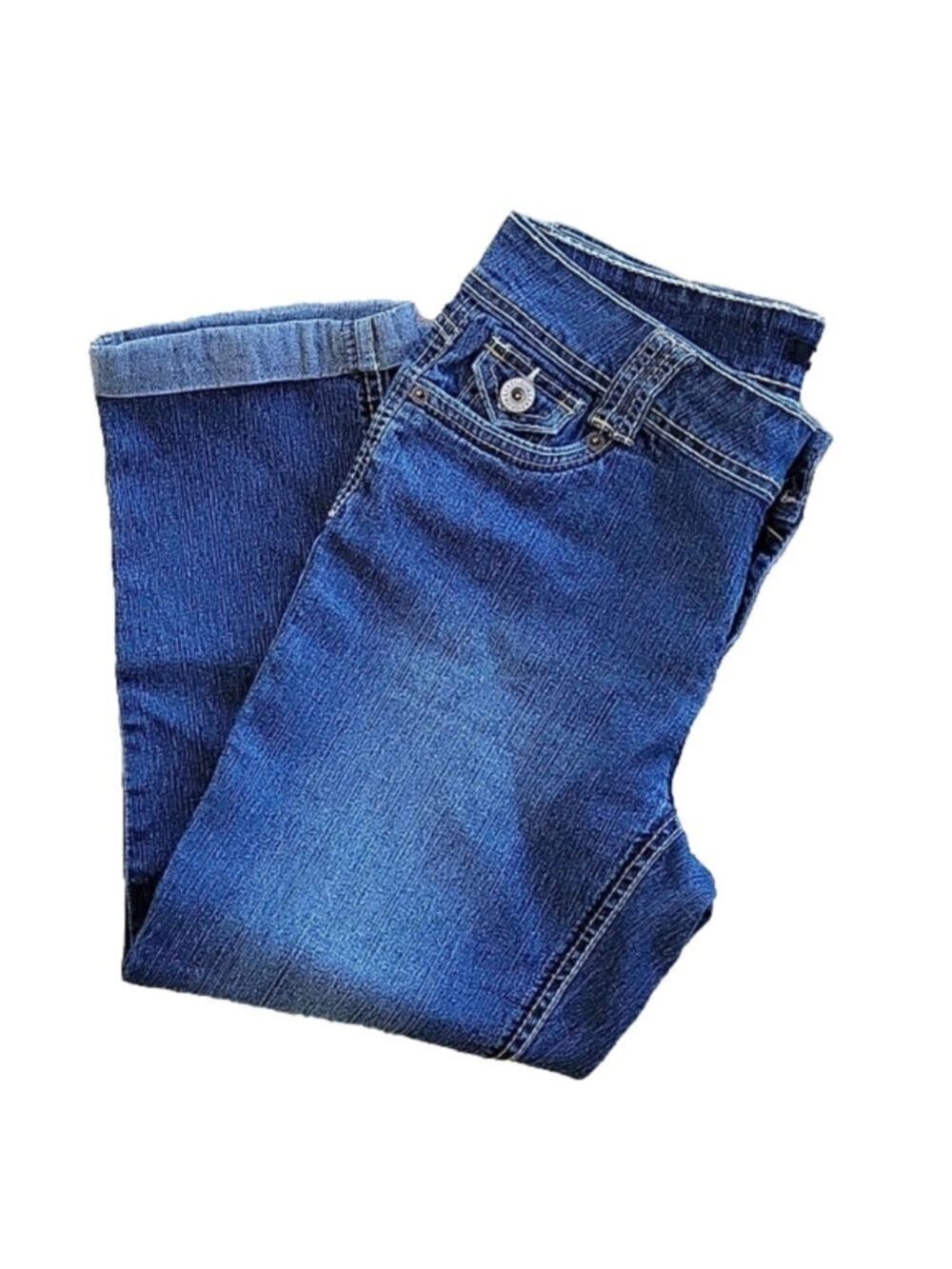 Roz & Ali Cropped Jeans Size 6